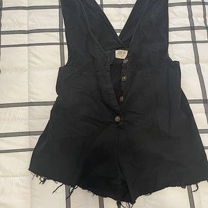 Cute and casual button up romper